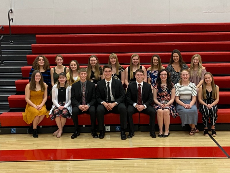Treynor CSD NHS Inducts New Members