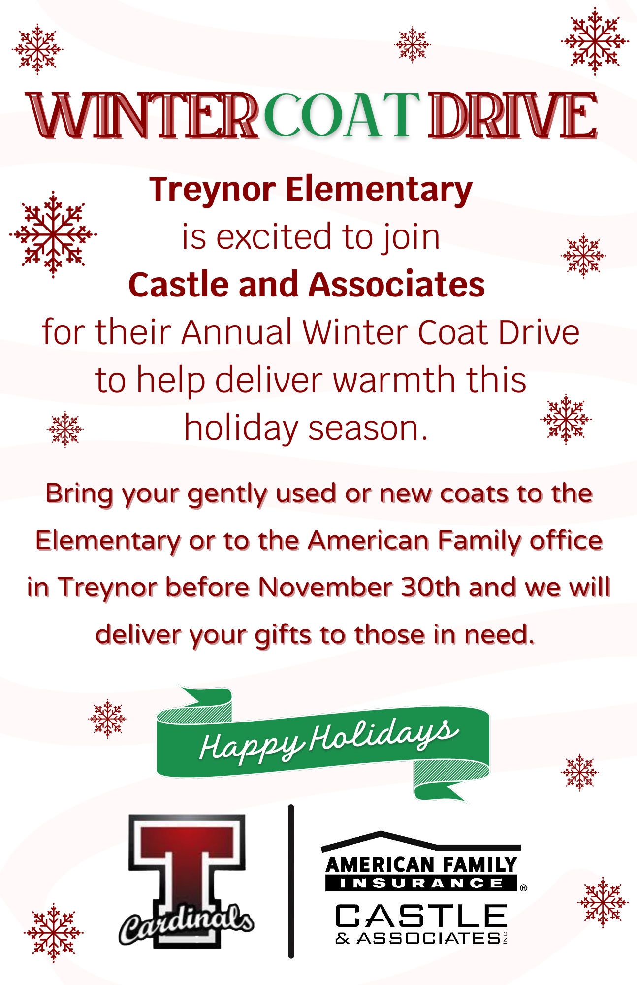 Treynor CSD Winter Coat Drive
