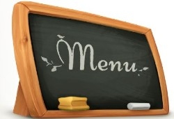 Chalkboard Menu